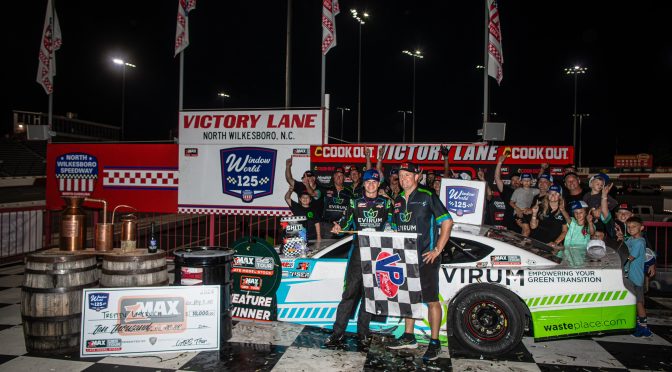 Featured image for Treyten Lapcevich, Tristan McKee take victories at North Wilkesboro Speedway