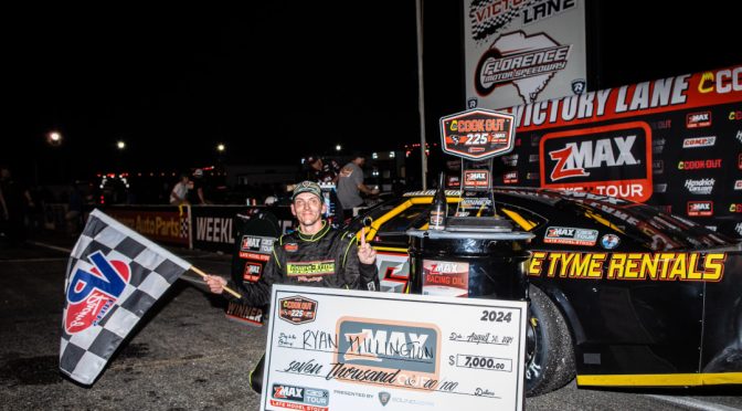 Featured image for Ryan Millington ends winless drought, Spencer Davis celebrates first CARS Tour win