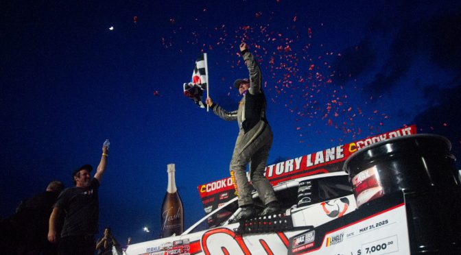 Featured Image for Chase Burrow breaks through at Langley Speedway for first CARS LMSC Tour victory
