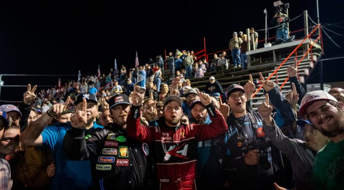 Featured Image for Kaden Honeycutt wraps up dream weekend with CARS Tour sweep at Ace Speedway