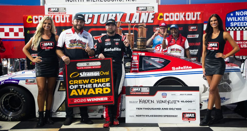 Kaden Honeycutt opens busy weekend at North Wilkesboro with CARS Tour sweep