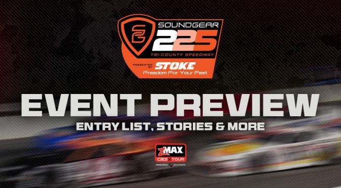 Featured Image for zMAX CARS Tour Event Preview: SoundGear 225 presented by Stoke Shoes at Tri-County Speedway