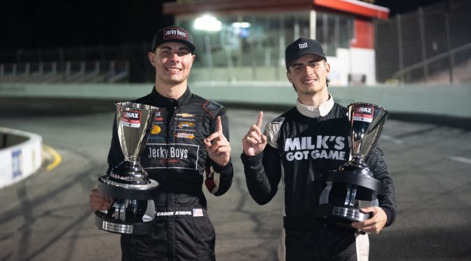 Featured Image for Caden Kvapil, Mason Walters crowned CARS Tour champions, Treyten Lapcevich prevails in JR Motorsports debut
